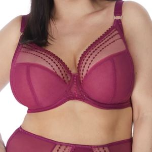 Elomi Matilda Plunge Bra Pink Berry 34L